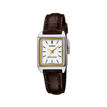 Casio Femmes Analogique Quartz Montre avec Bracelet en Cuir LTP-V007L-7