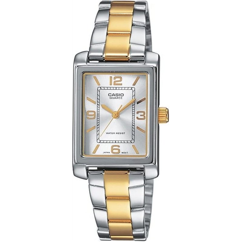 Casio Montre Femme Analogique Quartz avec Bracelet en Acier Inoxydable – LTP-1234PSG-7A