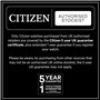 Citizen Homme Analogique Energie Solaire Montre avec Bracelet en PU BN4044-15E