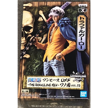 BANPRESTO Figura Trafalgar Law Wanokuni vol.19 The Grandline Men One Piece 17m