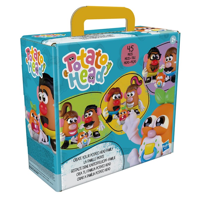 Image secondaire de Mr Potato Head, La Famille Patate, 45 pièces pour Personnaliser la Famille Patate, Jouet pour Enfants, dès 2 Ans
