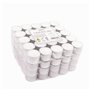 pajoma® Lot de 100 bougies chauffe-plat blanches - Paraffine non parfumée - Durée de combustion : 8 heures - 20 g de poids de ci