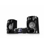 Panasonic Mini chaîne HiFi SC-AKX320E-K I 450W Caisson de basses 16cm Rythmique D.Bass Egaliseur automatique Bluetooth CD + Radi