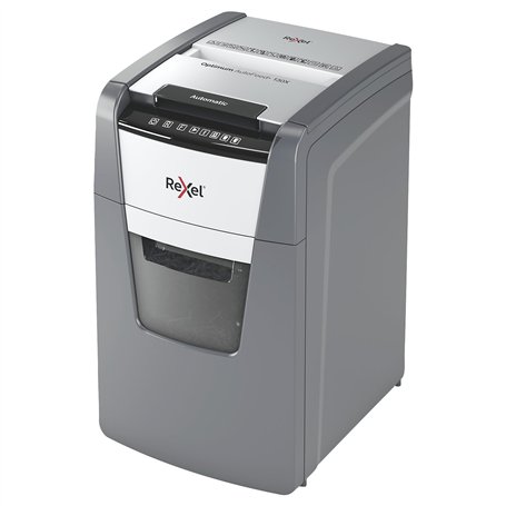 Rexel Optimum 2020130XCH AutoFeed+ 130X Destructeur de documents automatique 130 feuilles Niveau de sécurité P4 Coupe croisée po