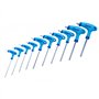 Blue Spot Tools 12184 Lot de 10 clés Torx avec poignée en T (T9-T50)