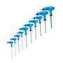 Blue Spot Tools 12184 Lot de 10 clés Torx avec poignée en T (T9-T50)