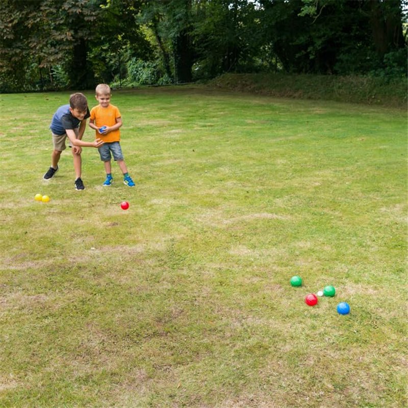 Image secondaire de Toyrific Jeu de Boules Classiques en Plastique pour Jeux de Jardin familiaux BGG1535
