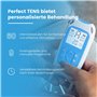 Tenscare K-Perfect-DE Électrostimulateur TENS à 2 canaux avec programmes testés cliniquement