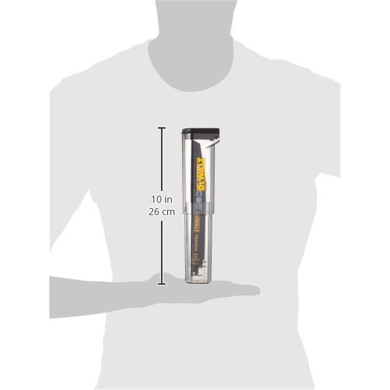 Image secondaire de DeWalt DT2443L-QZ Lames pour Scie Sabres, Coffret de 8