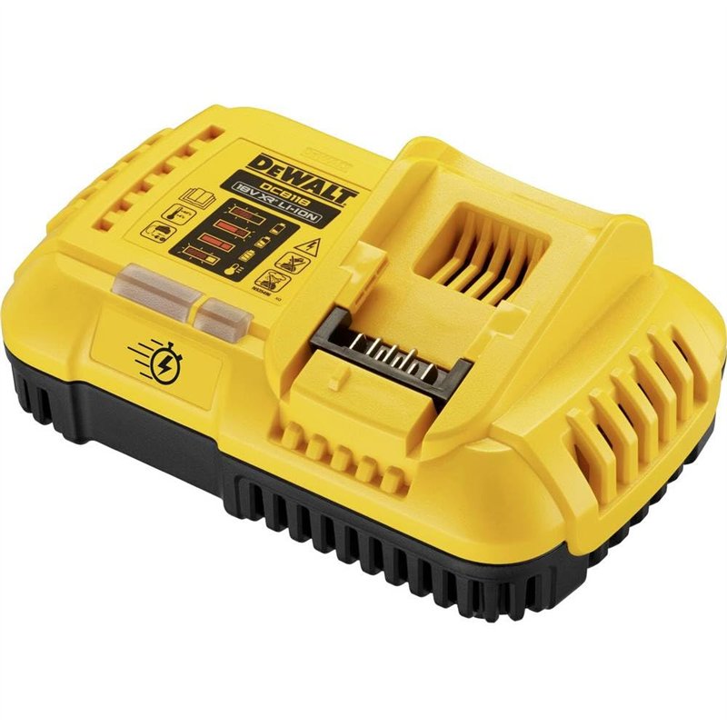 DEWALT - Chargeur Rapide XR FLEXVOLT: 54V - 18V Jaune