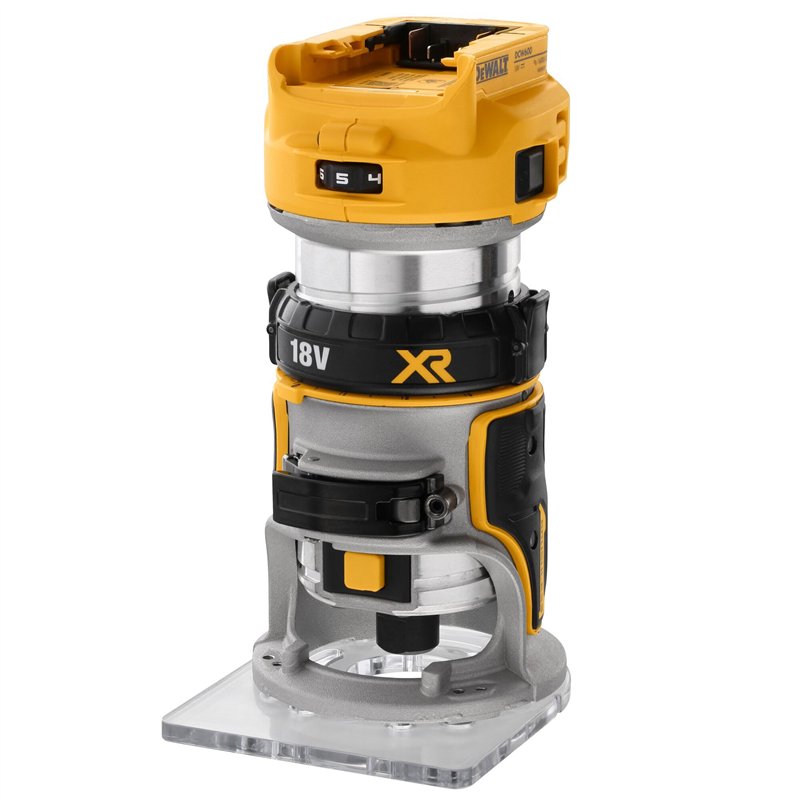 DEWALT Affleureuse XR 18V BL 6-8 mm DCW600N-XJ