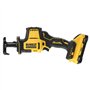 DeWalt DCS369M2-QW Scie Sabre Compacte - XR 18V 4 Ah - Brushless - 2 Batteries - En Coffret TSTAK