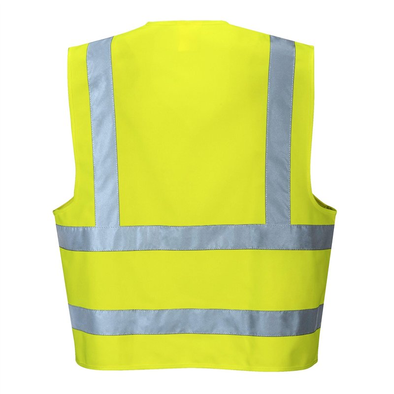 Image secondaire de Portwest Gilet Hi-Vis Baudrier & Double Ceinture, Couleur: Jaune, Taille: 4X/5X, C470YER4X/5X