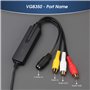 Convertisseur Video Audio Analogique Numérique USB – August VGB350 – Transférer VHS mini DV Hi8 DVD K7 sur PC, SECAM / PAL, Logi
