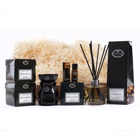 Wickers Gift Baskets Mystic Moments Panier d'aromathérapie aphrodisiaque de qualité supérieure