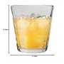 Duralex Verres è Boire Prisme - Gobelets 275 ML pour Eau, jus - Transparent - Paquet de 12