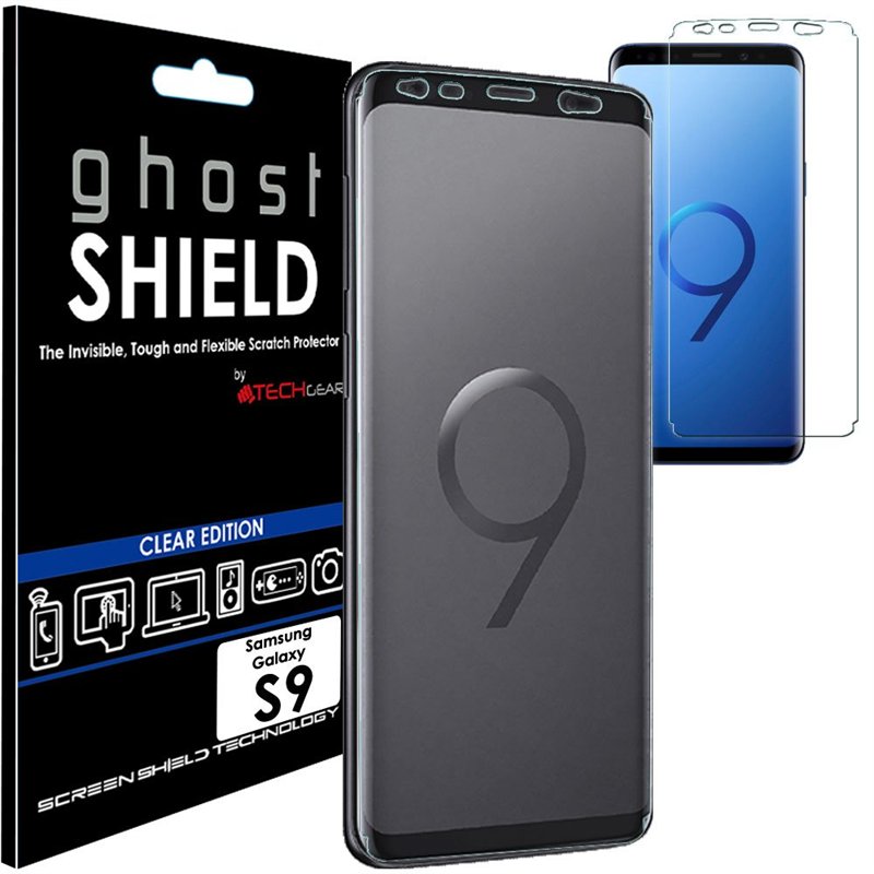 TECHGEAR Protection Écran pour Galaxy S9 [ghostSHIELD]