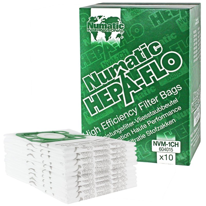 Lot de 10 sacs pour aspirateur Numatic Henry HVR200a HVR200 HVC200 Hepa-FLO SMS