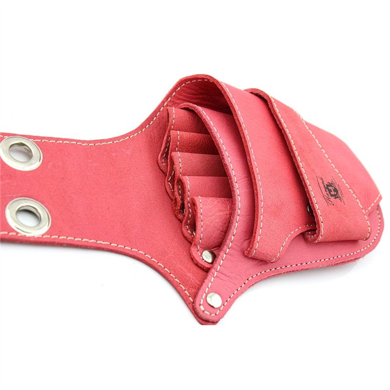 Image secondaire de Étui à ciseaux rose, pour coiffeurs professionnels