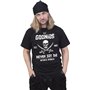 Heroes Inc. T Shirt à Manches Courtes The Goonies Never Say Die Noir Unisexe