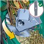 SPARES2GO Lame métallique broyeur de jardin compatible avec Bosch AXT 180 200 2000 Rapid 2200 (19,5 cm)