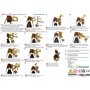 Namesakes® Casse tête Bouteille – Puzzle en Bois Adulte - Jeux de réflexion - Emballage Cadeau Original pour Bouteille de vin -
