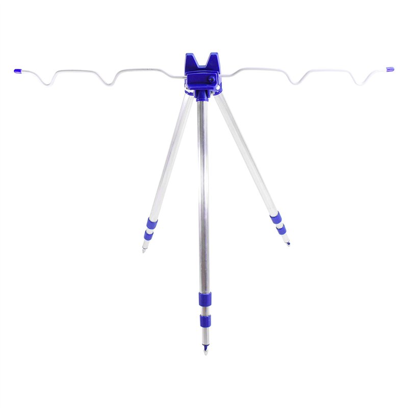 DIGIFLEX Trépied télescopique pour Canne à pêche Stand Repos pour Plage mer côte Quai gréement