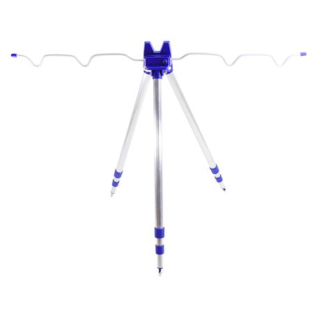 DIGIFLEX Trépied télescopique pour Canne à pêche Stand Repos pour Plage mer côte Quai gréement