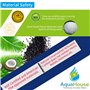 AquaHouse Filtre à eau pour réfrigérateur compatible avec Samsung LG Haier en utilisant uniquement des filtres externes (lot de