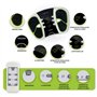 Circulatoire Pieds & Corps, Masseur Électrique Pour Jambes Lourdes, 99 Niveaux d'Intensité, EMS + TENS, electrodes pour electros