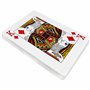 BELLE VOUS Jeu de Carte Jumbo Complet en Plastique - L37 x l26 cm - Jeux de Carte Géantes pour Tous Les Âges - Jeux de Cartes po