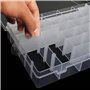 3 cm - Boite Plastique Rangement avec 36 Comparti