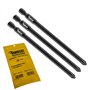 3 x SabreCut SC116PH2_3 116 mm PH2 Compatible avec Hilti SMD 57 SMD57 116/4 1/2 Autofeed Assemblé Tournevis pour cloisons sèches