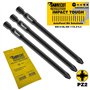 3 x SabreCut SC116PZ2_3 116 mm PZ2 Compatible avec Hilti SMD 57 SMD57 1/2 Autofeed Assemblé Tournevis pour cloison sèche Pistole