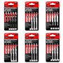30 x TopsTools JSTTK6A T101B T101BR T101D T101AO T111C T144D Lames de scie sauteuse mixtes compatibles avec Bosch
