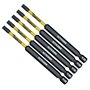 5 x SabreCut SCTX3089_5 89 mm T30 TX30 Jeu d'embouts de tournevis à percussion magnétique Torx Heavy Duty Compatible avec Dewalt