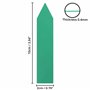 BELLE VOUS Lot de 500 Etiquette Potager en Plastique Multicolore - 10 x 2 cm - Pancarte Jardin Potager/Etiquette Jardin Imperméa