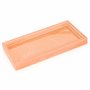Belle Vous Plateau Bijoux Rose - 19,7 x 10 x 2 cm - Mini Plateau en Résine pour Salle de Bains, Cuisine et Coiffeuse - Porte-Par