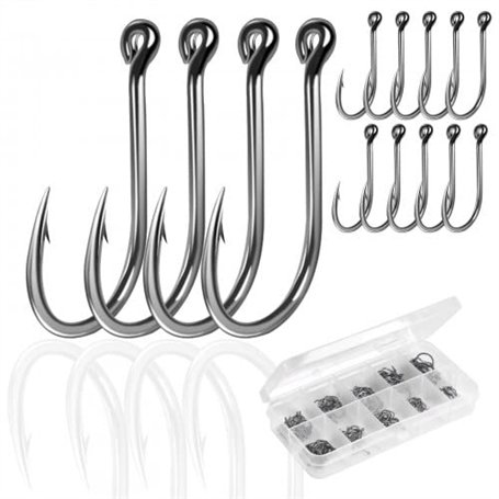 Jinlaili 200 PCS Hameçon Solide