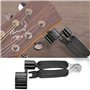 Vesaneae 3 en 1 Enrouleurs de Corde de Guitare, Coupe-Corde et Extracteur de Broches de Pont, Pince Coupante Guitares Noir, Mult