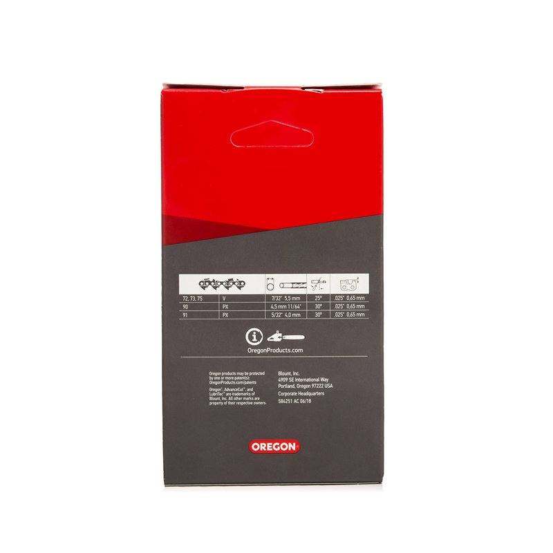 Image secondaire de Oregon 90PX045E Chaîne de tronçonneuse Pas de 3/8