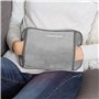 Hand Warmer (Grey) - Bouillotte Électrique - Bouillotte Rechargeable - Bouillotte Douce Confortable - Bouillotte Électrique Chau