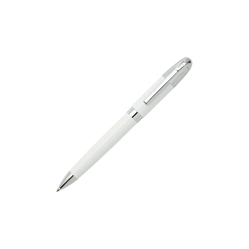 Festina Stylo-bille Classicals Chrome White | Stylo à bille blanc avec éléments chromés