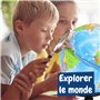 Science4you Globe Terrestre Lumineux pour Enfants +8 Ans - Globe et Atlas Geographique - Science et Geographie pour Enfants, Map