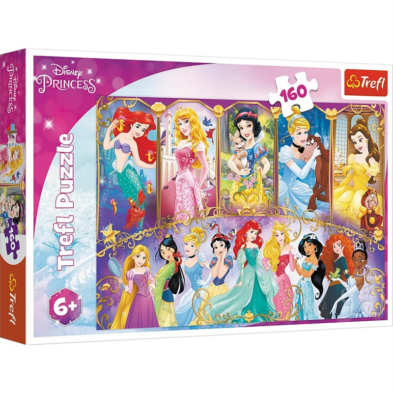abgee 916 15407 EA 160pcs Disney Princess, Red