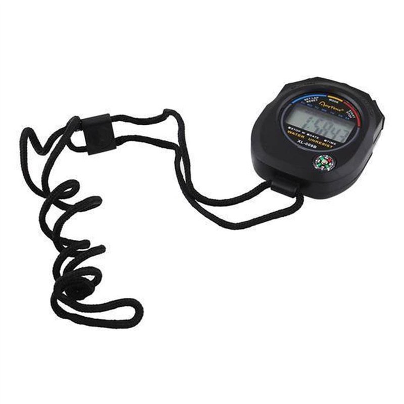 ISO TRADE Chronomètre numérique Multifonctions avec Boussole + dragonne #445