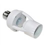 Maclean Energy MCE24 Support de l'ampoule avec détecteur de mouvement détection de sécurité E27 60W Capteur de Mouvements