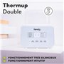 LIONELO THERMUP DOUBLE Chauffe-biberon, 2 bouteilles simultanément, Chauffe le lait en 3 à 5 minutes, 6 modes de fonctionnement,