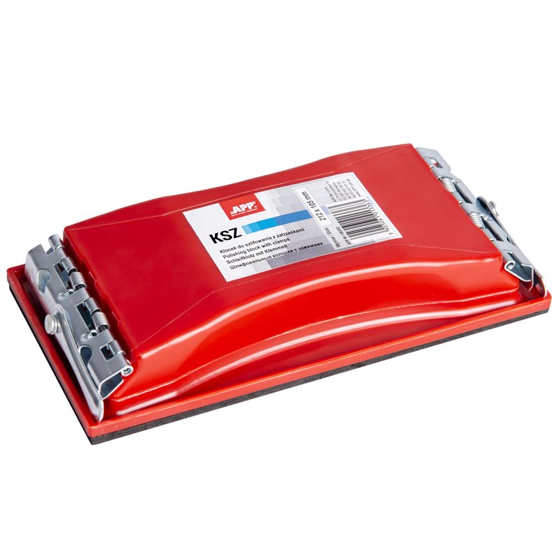 APP KSZ - Cale à poncer manuelle rectangulaire avec loquets | Cale a poncer carrosserie de voiture | Compatible avec tout matéri