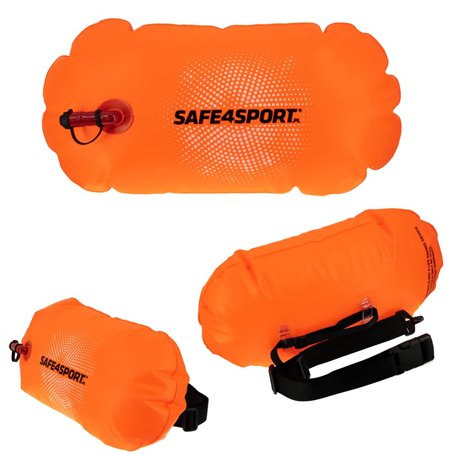 SAFE4SPORT Bouée de Natation Adultes - Aide à la Natation Efficace - Idéale pour les Personnes S'entraînant à la Natation - Boué